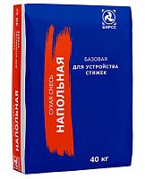 Цементно-песчаная смесь для стяжки пола М300 БИРСС 8 С, 40 кг